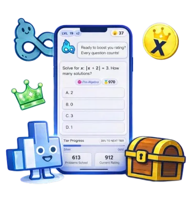 EloMath mobile app interface